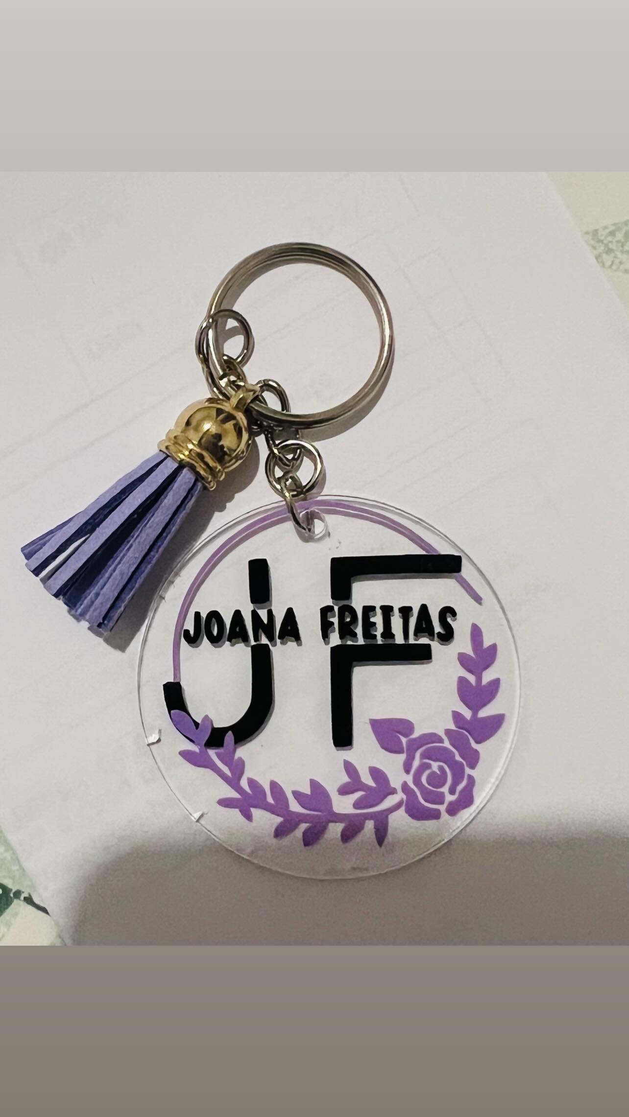 Porta chaves de acrílico personalizado - DyamondArt